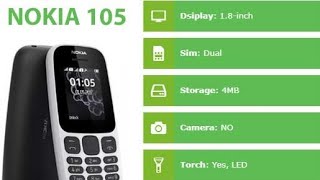 Nokia 105 2017 unboxing