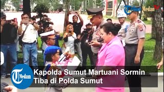Penyambutan Kapolda Sumut Baru, Martuani Sormin: Butuh 32 Tahun saya Bertugas di Kampung Halaman