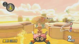 Mario Kart 8 Deluxe: Online Races with Pink Gold Peach (Part 1)