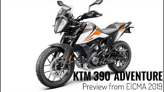 KTM 390 Adventure Preview At EICMA 2019 | Auto Today