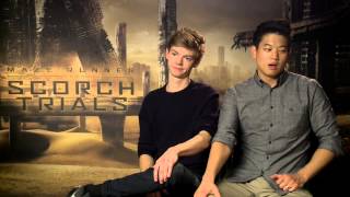 Sarina Bellissimo interviews Thomas Brodie-Sangster & Ki Hong Lee