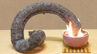 Делаю огромное чудовище из сахара и соды