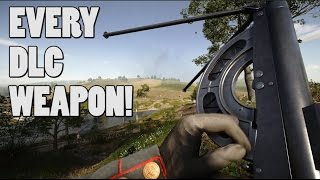 Every DLC weapon in action! - Battlefield 1's they shall not pass gameplay