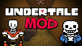 UNDERTALE MOD - Minecraft Mod Showcase