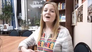 Russian girl sings beautifully Rusa canta hermoso