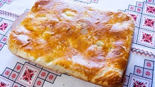 Пирог с картошкой и гречкой Как приготовить пирог Пиріг із картоплею і гречкою Простой пирог