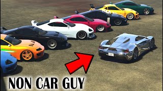Your Non Car Guy Friend In GTA Online