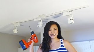 How to Install Track Lighting - Changing a Light Fixture For Beginners
