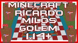 RICARDO MILOS minecraft | RICARDO MILOS GOLEM minecraft 1.14.4