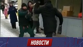 На алматинском рынке мужчина нанёс оппоненту удар ножом в живот