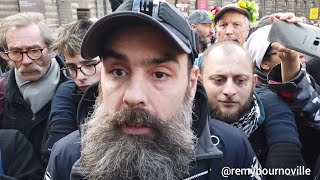 "Amusez vous avec la gestapo, l’espèce de BRAV de m... qui veut juste claquer des yeux… “