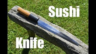 Knife making - Forging a Japanese Sushi Knife
