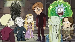 Rick & Morty DELETED SCENES! Game of Thrones Parody & Storylines You Never Seen!