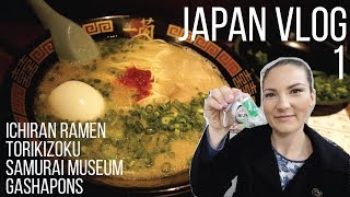 Ichiran Ramen in Shinjuku, Tokyo, Japan (Plus Samurai Museum & Shibuya Crossing)