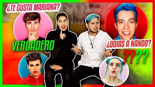 ¿A FEDE VIGEVANI LE GUSTA MARIANA? VERDADERO O FALSO CON YOUTUBERS - Yolo Aventuras