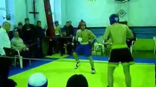Кикбоксёр против боксёра! Беспредел судьи!!