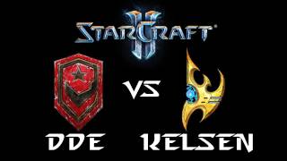 StarCraft 2 - DDE [T] vs kelsen [P] (Commentary)