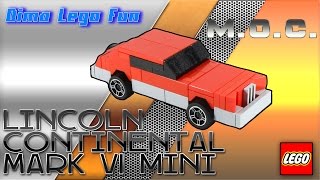 Lincoln Continental Mark VI Lego самоделка  Линкольн континентал марк 6 #56