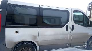 Газовый автономный отопитель Trumatic E2800 на Opel  Vivaro испытание.