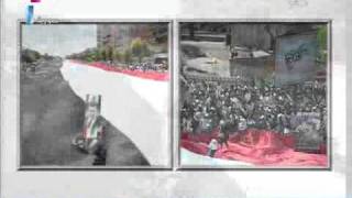 حملة رفع أكبر علم سوري في دمشق 15-6-2011 الجزء 20