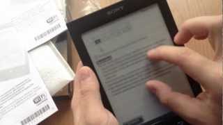UNBOXING Sony PRS-T2 Black