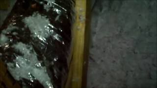How to walk in an attic to run cables safely avoiding dangers