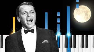Frank Sinatra - Fly Me to the Moon - Easy Piano Tutorial & Sheets