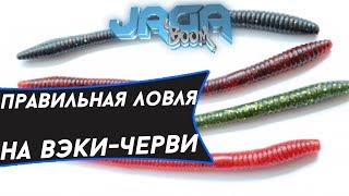Правильная ловля на вэки-черви.