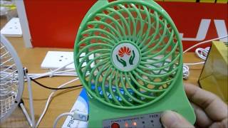 Mini USB Rechargeable Battery fan Portable Handheld Cooling Table Desk table Fan mini usb ventilador