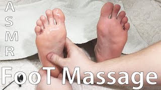 Foot Massage ASMR with OIL #6 - ASMR FEET Trigger Massage