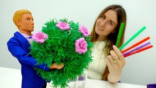 Волшебный букет для Барби. Мультики для девочек