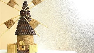 Декоративная МЕЛЬНИЦА своими руками / ЛЕГКО И ПРОСТО мастер-класс