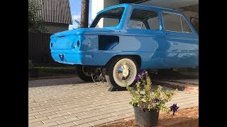 СОБИРАЕМ НОВУЮ ЗАДНЮЮ ПОДВЕСКУ. ЗАЗ 968 #5