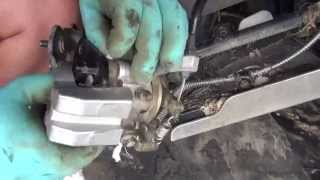 Замена колодок CF Moto Trecker U8