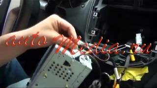 Подключение головного устройства Hyundai Solaris