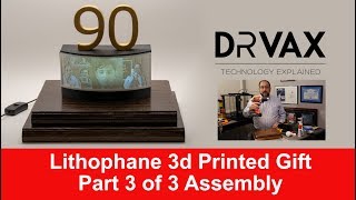 How to Design a Lithophane. Part 3 of 3. Assembling the Lithophane.