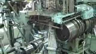 Bentley Komet  sock knitting machines  in action.