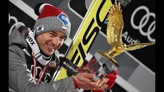 Kamil Stoch zwycięski skok w turnieju czterech skoczni 2018 TCS - Bischofschofen