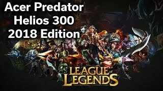League of Legends - Acer Predator Helios 300 - i7-8750H - GTX 1060 6GB