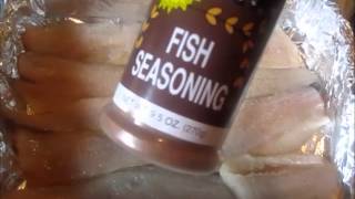 A Simple Meal (WHITING FILLETS W/SALAD) A FISH