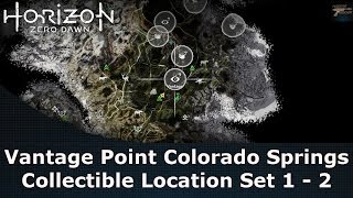 Horizon Zero Dawn Vantage Point Colorado Springs Collectible Location Set 1 - 2