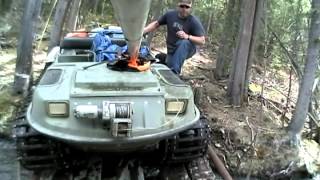 Bridge Crossing, Argo Conquest on Tracks