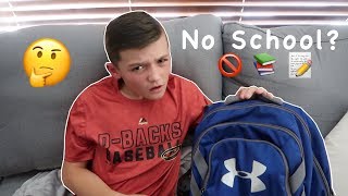 Forced to Stay Home From School