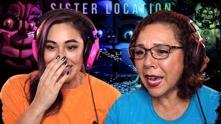 Five Nights at Freddy's with my Mom! Sister Location!