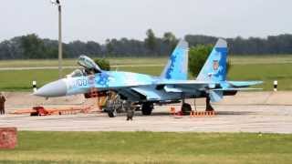 Su-27 100BLUE Engines start up - Су-27 Запуск двигателей