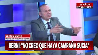 Sergio Berni: "El gobierno no entiende la mecánica del delito"