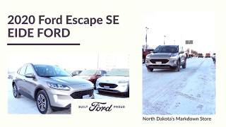 2020 Ford Escape SE-Eide Ford Bismarck Car Dealership | Ford Dealership | Bismarck-Mandan