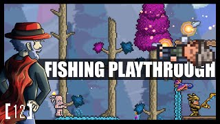 Terraria 1.3 Let's Play - Fishing Class Playthrough! 2 HARDMODE BOSSES. [12] PC Gameplay