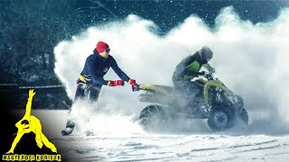 Freestyle Ice Skating Crazy Race