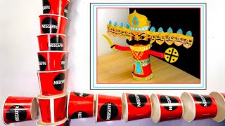 How To Make Ravan | Cup Craft Ideas | Best DIY projects